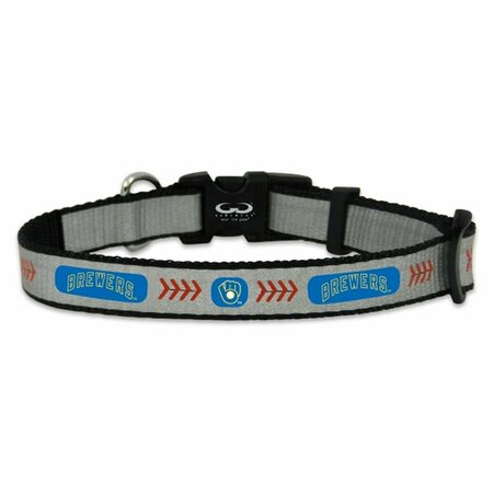 GAMEWEAR Milwaukee Brewers Retro Reflective Toy Baseball Collar 4421407314